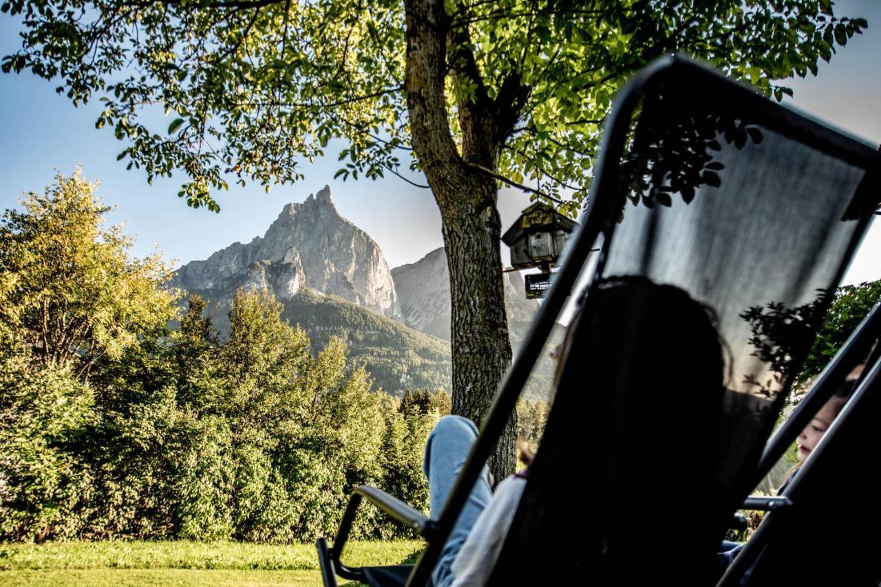 Haus Lohengrin Ferienwohnung 1 Siusi Bagian luar foto